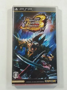 MONSTER HUNTER PORTABLE 3RD SONY PLAYSTATION PORTABLE (PSP) JAPAN OCCASION - Foto 1 di 4