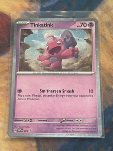 Tinkatink - 025 (Cosmo Holofoil) 025 Sv: Scarlet & Violet Promo Cards Holo - Picture 1 of 2
