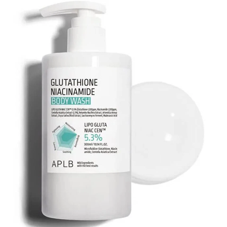 [APLB] GLUTATHIONE NIACINAMIDE BODY WASH 300ML