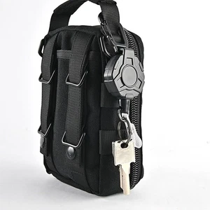 Retractable Keychain Multipurpose Keyring for Outdoor Picnic Daily Use Men Women - Picture 1 of 7