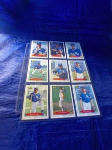 Baseball City Royals 1991 Classic 9-Card Lot See Description - Picture 1 of 2