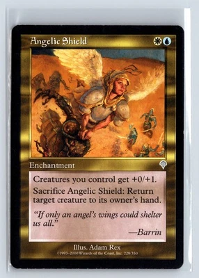 ANGELIC SHIELD – MTG Magic the Gathering Card – Invasion – Uncommon - Image 1 of 4