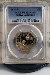 Dólar nativo americano 2019-S - Mary Ross - PCGS PR69DCAM - ¡Bonito! 4897 - Imagen 1 de 6