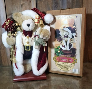 Grandeur Noel 2000 18" Navidad Oso Victoriano Edición Coleccionista Cascanueces Usado en Excelente Condición - Imagen 1 de 11