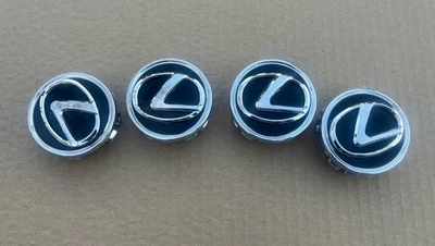 Set of 4 Black 62mm Wheel Center Hub Caps Hubcaps For 2006-2013 Lexus 4260330590 - Image 1 of 4
