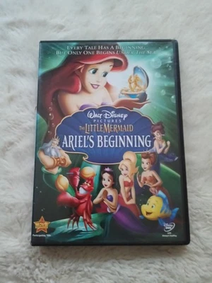Walt Disney: Little Mermaid (3) Ariel's Beginning (DVD w/ Guide & Slipcover) III - Image 1 of 3