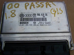 Computadora motor 98-01 Audi A4 1.8 VW 00 Passat 1.8T ECU ECM 4B0906018BG - Imagen 1 de 2