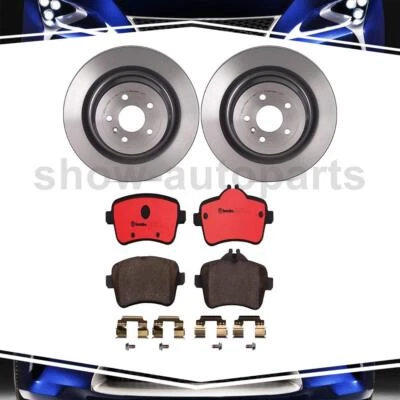 Brembo Rear Disc Brake Pad Set Disc Brake Rotor For Mercedes-Benz GL350 2013 - Image 1 of 4