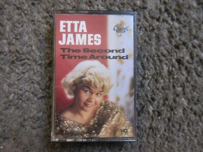 ETTA JAMES "THE SECOND TIME AROUND" 1988 MCA PROMO STICKERED EX/EX OOP CASSETTE Foto 1 de 4