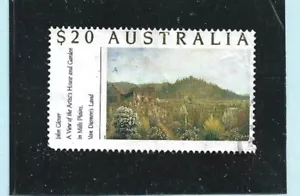 Australia 1990 $20 J Glover Garden painting VERTY FINE USED - Picture 1 of 2