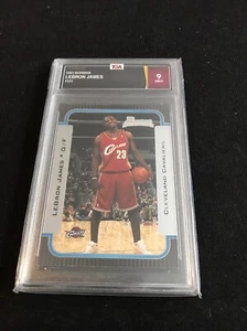 LeBron James 2003 Bowman Rookies & Stars #123 Rookie TGA 9 Mint - Picture 1 of 2