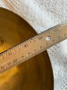 Vintage chinesische Messing 10 Zoll Schüssel - Bild 1 von 11