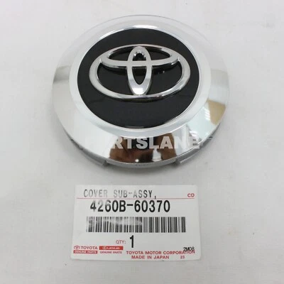 Toyota Land Cruiser 2017-2021 OEM genuino cubo de rueda adorno 4260B-60370 Foto 1 de 2