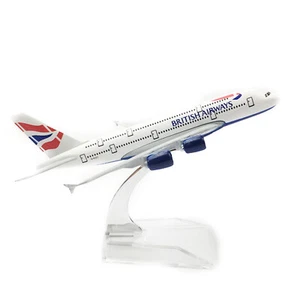 1/400 British Airways A380 Model Plane 16cm Alloy Diecast Airplane Collection - Picture 1 of 9