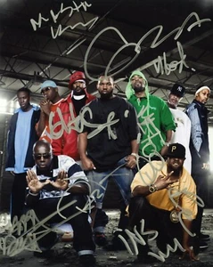 Wu Tang w/reproduction signature archival quality, 003 - Picture 1 of 3