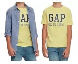 Gap Kids Boys Woven Shirt Set Size 10/12 Lemonade - Picture 1 of 3