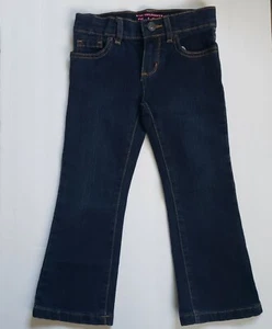 The Children's Place Mädchen Jeans dunkelblau Bootcut Größe 4 verstellbarer Bund Neu mit Etikett - Bild 1 von 3