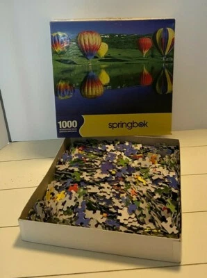 Vintage Up Up And Away 1000 Piece Jigsaw Puzzle Springbok - Image 1 of 4