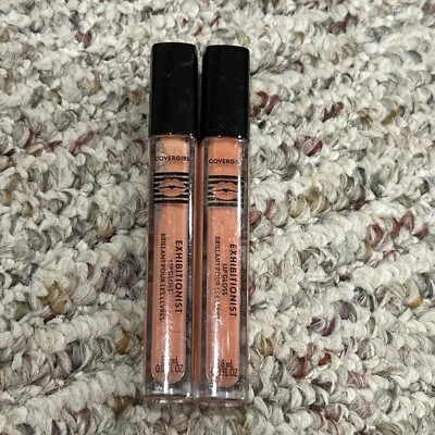 Lot of 2 Covergirl Exhibitionist Lip Gloss - 190 Pixie - NEW, Pink - Image 1 of 4