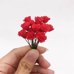 Accesorios de escena a escala 1/6 10 piezas modelo rosa para figura de acción de 12" muñeca juguetes - Imagen 1 de 8
