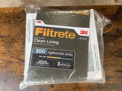 Filtro de aire Filtrete 12x12x1 Clean Living Basic Dust | MPR 300 | Paquete de 6 Foto 1 de 4
