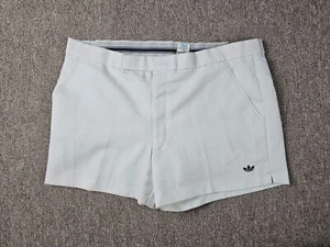 Vintage Adidas Golf Shorts Men Size 38 White Pleat front Pockets Quick Dry - Bild 1 von 11