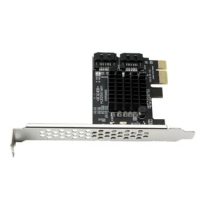 PCIe PCI Express To 6Gbps Expansion Card 2-Port Attachment New - Picture 1 of 8