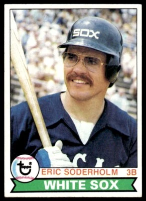1979 Topps Eric Soderholm - Chicago White Sox #186 - Image 1 of 2