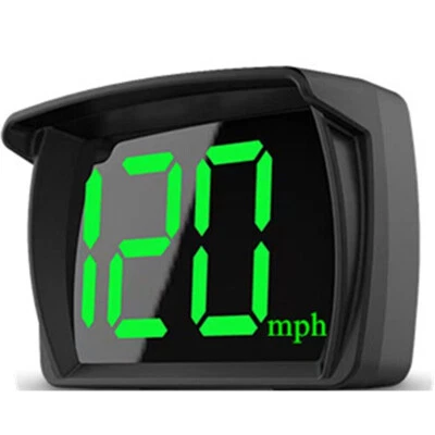Digital GPS Speedometer MPH HUD Head Up LED Display USB Car Cable Accessories - Image 1 of 4