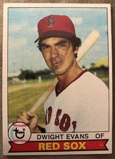 1979 Topps Dwight Evans Baseball Card #155 Red Sox Outfield Low-Grade