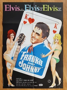 Elvis Presley - Frankie & Johnny - scarce German 1-sheet poster  1966 - Picture 1 of 1