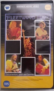 Fleetwood Mac, documental y concierto en vivo, 1981, raro, edición VHS Clam Shell - Imagen 1 de 11
