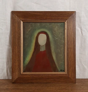 Surreal Girl, Faceless Portrait, Sacred Feminine, Modern Oil, Artist Bannikov - Picture 1 of 9