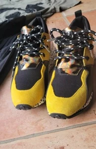 " Steve Madden " Schuhe, aktuelle Cliff Animal Sneaker NEU Gr. 39, Materialmix - Bild 1 von 4