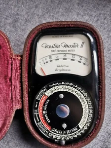 Vintage Weston Master III Model S141-736 Cine Exposure Light Meter - Picture 1 of 6