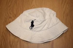 Polo Ralph Lauren classic white bucket hat panama cap - Picture 1 of 3