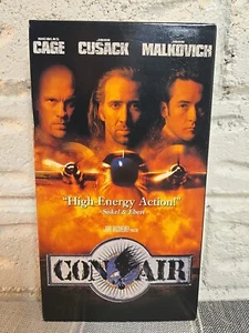 Con Air VHS 1995 John Malkovich Nicolas Cage John Cusack - Picture 1 of 5