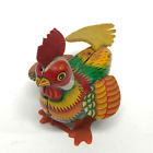 Toy Rooster Windup Tin