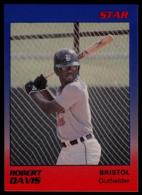 1989 Star Robert Davis Bristol Tigers - Image 1 of 2