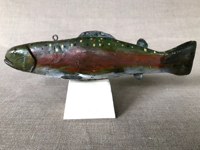 ВИНТАЖНАЯ приманка для ловли форели MICHIGAN, около 1950-х годов. - Изображение 1 из 4