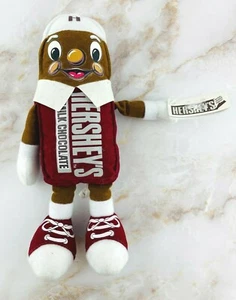 Bolsa de frijoles Hershey 1998 de peluche barra de caramelo juguete de chocolate - Imagen 1 de 5