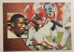 NFL Trading Card Football Terrell Davis Denver Broncos Pinnacle 1996 - Bild 1 von 2