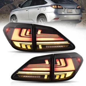 Luces traseras LED para Lexus RX350 RX450 2009-2014 lente de humo luz trasera secuencial 2 - Imagen 1 de 9