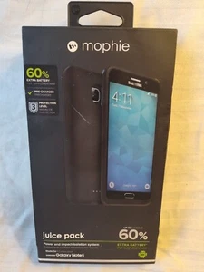 Mophie Juice Pack 60% Extra Battery For Samsung Galaxy Note 5 NIB - Picture 1 of 5