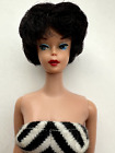 Vintage Bubble Cut Barbie Doll Brunette Raven Black Bubblecut, 1st Issue, Nice!,