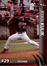 2011 New Jersey Jackals Team Issue #12 Ryan Kulik Marlton NJ Baseball Card