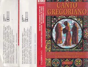 CANTO GREGORIAN Benedictino Monastery Double Cassette - Tape SirH70 - Picture 1 of 1