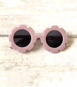 BabyGap Kids Lavender Pink Purple Flower Power Sunglasses Baby Toddler NEW   - Picture 1 of 3