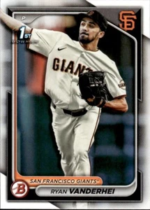 Ryan Vanderhei 2024 Bowman BP-15 Prospects San Francisco Giants Baseball Card - Picture 1 of 2
