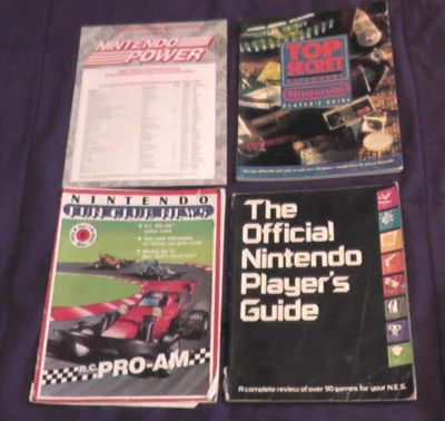 80s early 1990s nintendo power index top secret nes player's guide fun club news - Image 1 of 4
